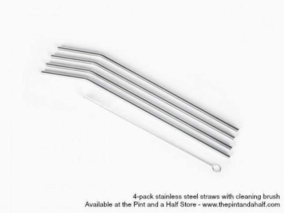 Stainless Steel Drink Straw - 6.95 inch