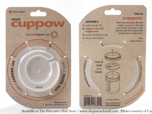 Original Cuppow Wide,  Wide-Mouth Lid Only